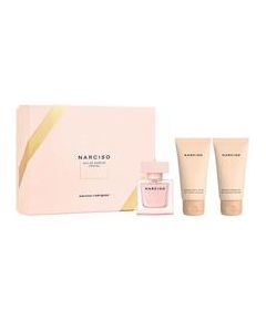 Narciso Rodriguez Narciso Eau de Parfum Cristal Gift set EDP 50 ml, body lotion 50 ml and shower gel 50 ml 50ml