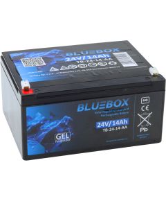 Lean Cars BLUEBOX Gel Battery VRLA AGM 24V14Ah For Car Battery