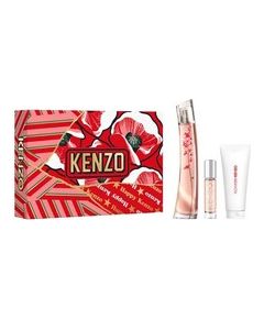Kenzo Flower Ikebana Gift Set EDP 75 ml, body lotion 75 ml and miniature EDP 10 ml 75ml Парфюмерные наборы