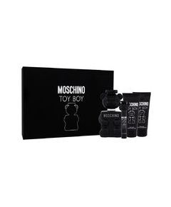 Moschino Toy Boy Gift set EDP 100 ml, miniature EDP 10 ml, aftershave balm 100 ml and shower gel 100 ml 100ml