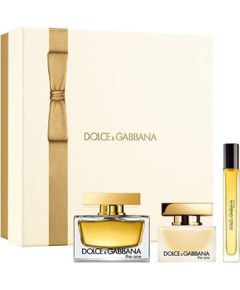 Dolce & Gabbana The One Dárková sada EDP 75 ml, vlasový sprej 30 ml a miniaturka EDP 10 ml 75ml