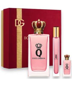 Q by Dolce & Gabbana Dárková sada EDP 100 ml, miniaturka EDP 5 ml a miniaturka EDP 10 ml 100ml