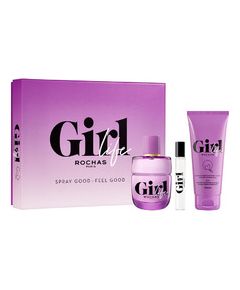 Rochas Girl Life Gift Set EDP 75ml, Mini EDP 7,5ml and Body Balm 100ml 75ml