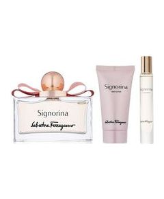 Salvatore Ferragamo Signorina SET EDP 100 ml + EDP 10 ml + Body Lotion 50 ml 100ml