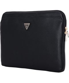Guess PU Grained Triangle Logo Sleeve Klēpjdatora soma 14"