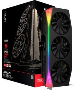 XFX Radeon RX 9070 XT OC Mercury RGB (black, RDNA4, GDDR6, 3x DisplayPort, 1x HDMI 2.1)