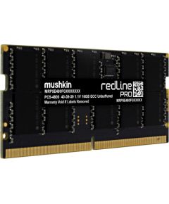 Mushkin DDR5 - 64GB - 4800 - CL - 40, single (black, MRP5T480FGGD32G28, Redline PRO)