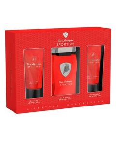 Tonino Lamborghini Sportivo Gift set EDT 125 ml, shower gel 100 ml and After Shave Balsam (after shave balm) 100 ml 125ml