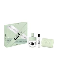 Rochas Girl Gift set EDT 60 ml, miniature EDT 7.5 ml and solid soap 75 g 60ml