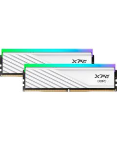 ADATA DDR5 - 32GB - 6000 - CL - 30 (2x 16 GB) dual kit, memory (white, AX5U6000C4816G-DTLABRWH, XPG Lancer Blade RGB, INTEL XMP, AMD EXPO)
