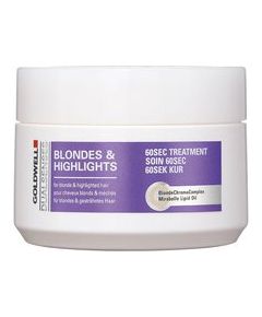 Goldwell Regenerating Mask neutralizing yellow hair tones Dualsenses Blonde s & Highlights (60 Sec Treatment) 200ml