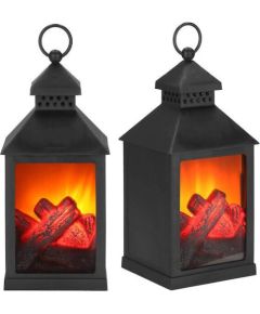 Karājošais laternu LED dekoratīva sveču lampa , dedzinoša liesma efekts, Springos CL0862 10,5×10,5×22,5 cm