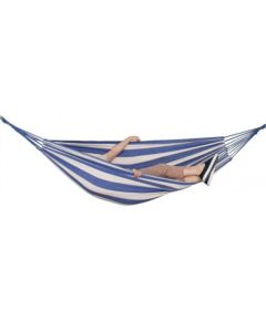 Šūpuļtīkls divām personām Springos HM038 200x150 cm - balti zils