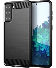 Hurtel -  Carbon Case flexible cover for Samsung Galaxy S21 FE black