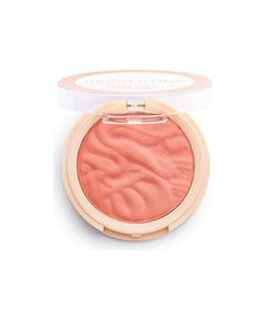 Makeup Revolution Reloaded Powder Blush - Long-lasting powder blush 7.5 g Rhubarb & Custard