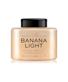 Makeup Revolution Loose Baking Powder Banana Light - Transparent powder 32.0 g