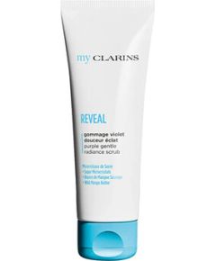 Clarins Reveal Purple Gentle Radiance Scrub - Jemný pleťový peeling 50ml