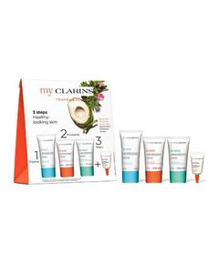 Clarins Steps Healthy Looking Skin Set - dárková sada
