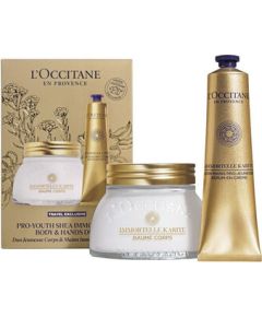 L'occitane Pro-Youth Shea Immortelle Body & Hands Duo - Dárková sada Косметика для тела