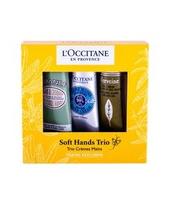 L'occitane Almond Soft Hands Trio Travel Exclusive Set - Trio of hand creams 90ml