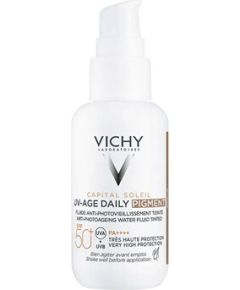 Vichy Capital Soleil UV-Age Daily Pigment Fluid SPF 50+ - Tónovaný fluid bránící fotostárnutí 40ml