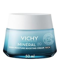 Vichy Minéral 89 100 H Moisture Boosting Cream - Krém pro zvýšení hydratace pleti 50ml