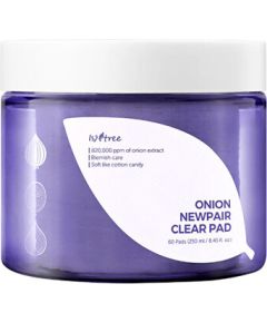 Isntree Onion Newpair Clear Pad ( 60 ks ) - Čisticí pleťové tamponky