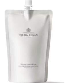 Molton Brown Delicious Rhubarb & Rose Fine Liquid Hand Wash Refill - Náhradní náplň pro tekuté mýdlo na ruce 400ml