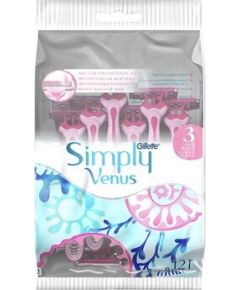 Gillette Simply Venus 3 Plus ( 8 + 4 pcs ) - Disposable razors