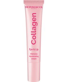 Dermacol Collagen Eye and Lip Cream - Omlazující krém na oči a rty 15ml