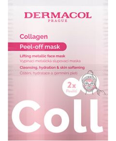 Dermacol Collagen Collagen Lifting Peel-off Mask - Kolagenová slupovací maska 0.0ml