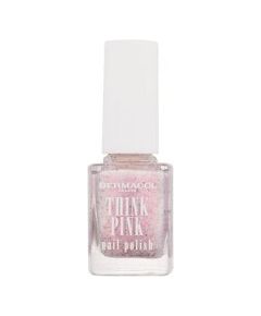 Dermacol Think Pink Nail Polish - Lak na nehty s třpytkami a vůní 12 ml 01