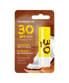 Dermacol Sun Protecting Sun Lip Balm SPF 30 - Ochranný balzám na rty proti slunečnímu záření 6 g 6ml