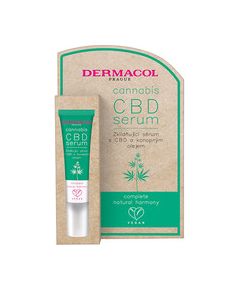 Dermacol Cannabis CBD Serum - Soothing skin serum with CBD and hemp oil 12ml