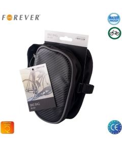 Forever BB-300 Вело сумка на раму с двумя карманами на молнии и универсальным чехлом 5.5\" для смартфона