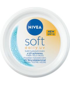 Nivea Soft Daily UV Cream - Hydratační krém s UV ochranou SPF 15 100ml