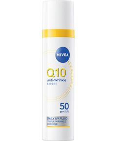 Nivea Q10 Anti-Wrinkle Expert Daily UV Fluid SPF 50 - Denní pleťový fluid 40ml