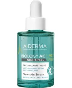 A-derma Biology AC Night-Peel New Skin Serum -  30ml