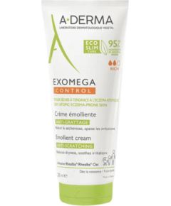 A-derma Exomega Control Rich Emollient Cream 200ml