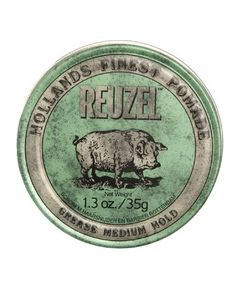 Reuzel Grease Medum Hol Green Pomade - Hair pomade 35.0g