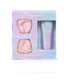 Baylis & Harding Body Set ( Jojoba, vanilka & mandlový olej ) - Dárková sada s čelenkou