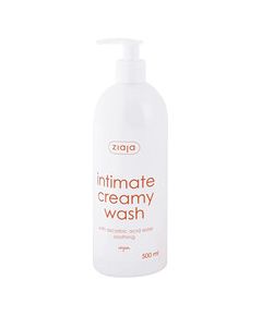 Ziaja Intimate Creamy Wash - Krémový intimní gel s kyselinou askorbovou proti podráždění 500ml