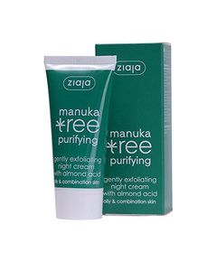 Ziaja Night Cream Gently Exfoliating Manuka Tree Purifying 50 ml 50ml