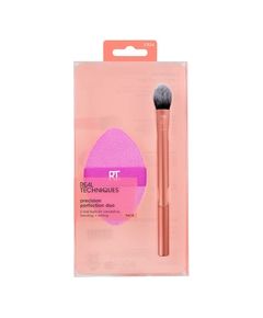 Real Techniques Precision Perfection Duo - Sada štětce a houbičky 0ml