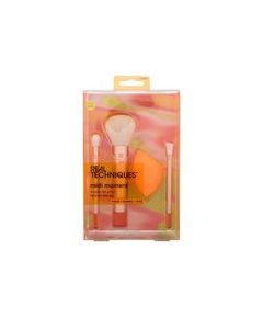 Real Techniques Midi Moment Brush + Sponge Set - Sada aplikátorů 1.0ks