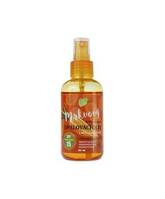 Vivaco 100% Natural suntan oil with carrot extract SPF 15 150ml