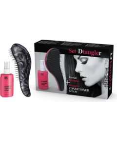 Dtangler Conditioner Spray Set Black Flower
