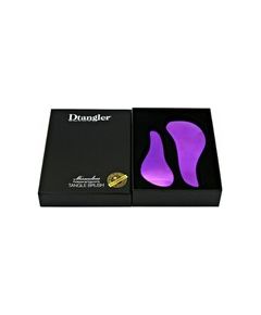 Dtangler Miraculous Purple Set - Gift set of hair brushes
