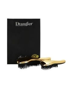 Dtangler Miraculous Gold Set - Gift set of hair brushes