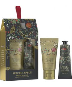Scottish Fine Soaps Spiced Apple Winter Skin Set